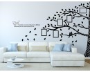 Family Branches with Photo Frames Decal